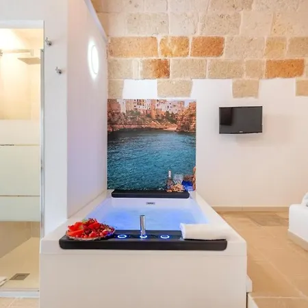 住宿加早餐酒店 Le Perle Di Ba - With Jacuzzi In Polignano *
