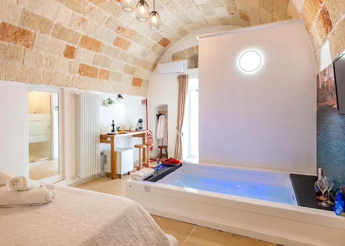 ベッド・アンド・ブレックファスト Le Perle Di Ba - With Jacuzzi In Polignano